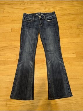 American Eagle Outfitters Dark Blue Flare Jeans